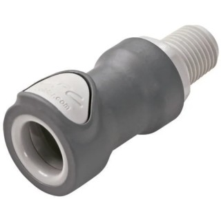 Colder Products Hose Connector 6.35 mm ID, Polypropylene Body, 8.3 bar Maximum Operating Pressure NS4D10040