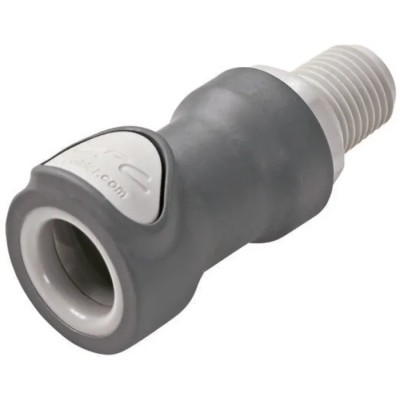 Colder Products Hose Connector 6.35 mm ID, Polypropylene Body, 8.3 bar Maximum Operating Pressure NS4D10040