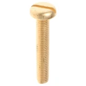 RS PRO Slot Pan Brass Machine Screw 30 mm M5 483-1634