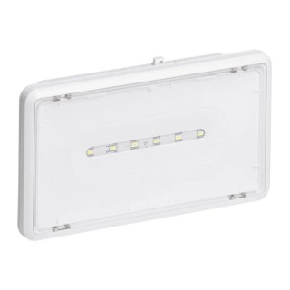 Legrand LED Emergency Lighting Non-Maintained, 261mm Length, 164mm Width, 57mm Depth, IP43, LED Lamp Supplied 0 625 65