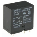 Omron Power Relay PCB Mount DPST 24V DC Coil 10A Switching Current G4W-2212P-US-TV5 DC24