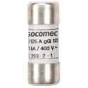 Socomec 100A F Cartridge Fuse 690V Industrial gG aM 22 x 58 mm 60620100
