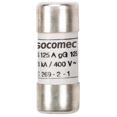 Socomec 100A F Cartridge Fuse 690V Industrial gG aM 22 x 58 mm 60620100