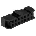 RS PRO 14-Way IDC Connector Female for Cable, 2 Row, 500V dc, 1A, Right Angle, Gold over Nickel 642-4963
