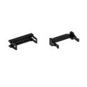 RS PRO 14-Way IDC Connector Female for Cable, 2 Row, 500V dc, 1A, Right Angle, Gold over Nickel 642-4963