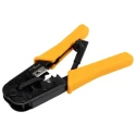 Fluke Networks Crimp Tool for RJ11, RJ12, RJ45 Connectors with Adjustable Ratchet 11212530