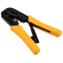Fluke Networks Crimp Tool for RJ11, RJ12, RJ45 Connectors with Adjustable Ratchet 11212530