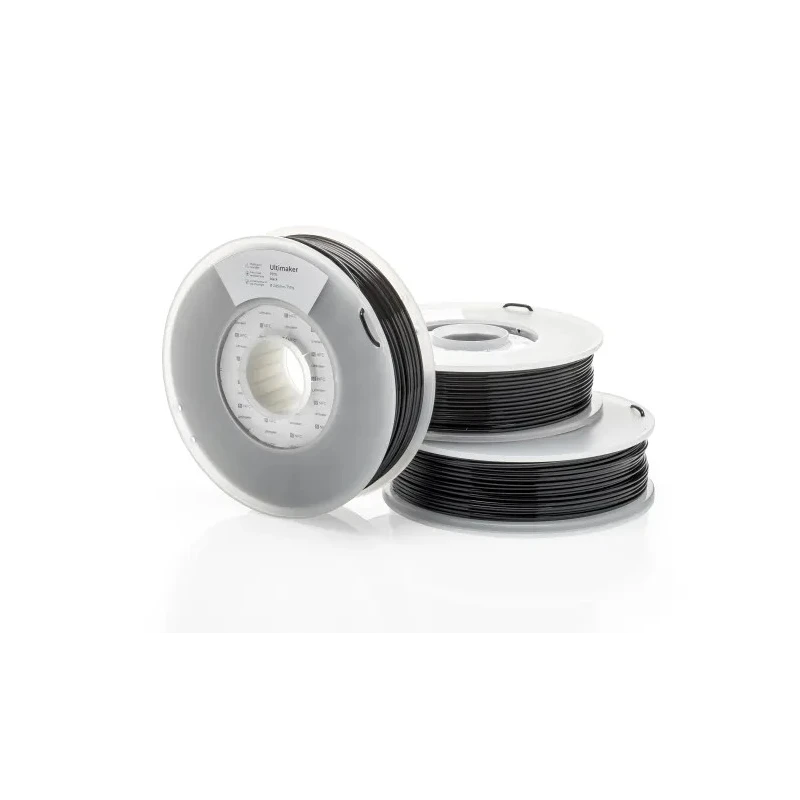 Ultimaker 2.85 mm Black PET-G 3D Printer Filament, 750 g 227282