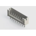 EDAC 140 Series Vertical Through Hole PCB Header 9 Contacts 2 mm Pitch 1 Row Shrouded 140-509-415-001