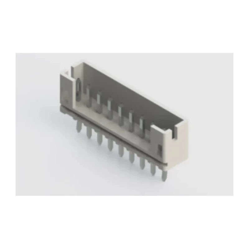 EDAC 140 Series Vertical Through Hole PCB Header 9 Contacts 2 mm Pitch 1 Row Shrouded 140-509-415-001
