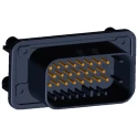 TE Connectivity Ampseal Automotive Connector Male Black Panel Mount 23 Way Solder Termination 1-776228-1