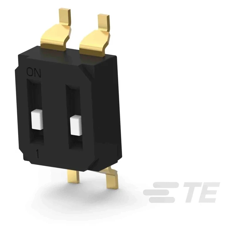 TE Connectivity Recessed Rotary Coded DIP Switch Surface Mount EDS02SGRNTU04Q