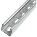 Unistrut 41 x 41 mm Galvanised Steel Strut Slotted Channel, 3 m Long P1000Tx3m