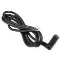 RS PRO IEC C13 to Unterminated Power Cord 2 m Black PVC 250V 10A 744-0938