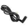 RS PRO IEC C13 to Unterminated Power Cord 2 m Black PVC 250V 10A 744-0938