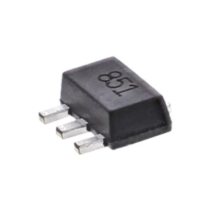 DiodesZetex NPN Bipolar Transistor 5 A 60 V 3-Pin SOT-89 Surface Mount ZXTN2010ZTA