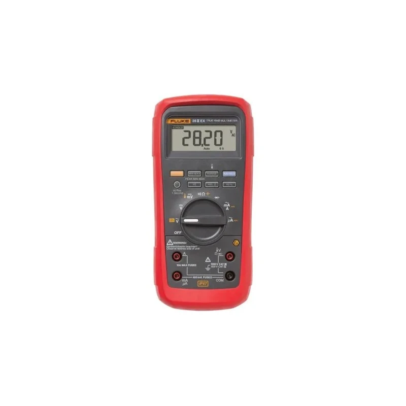 Fluke Handheld Digital Multimeter True RMS 10 A, 1 kV FLUKE 28 IIEX