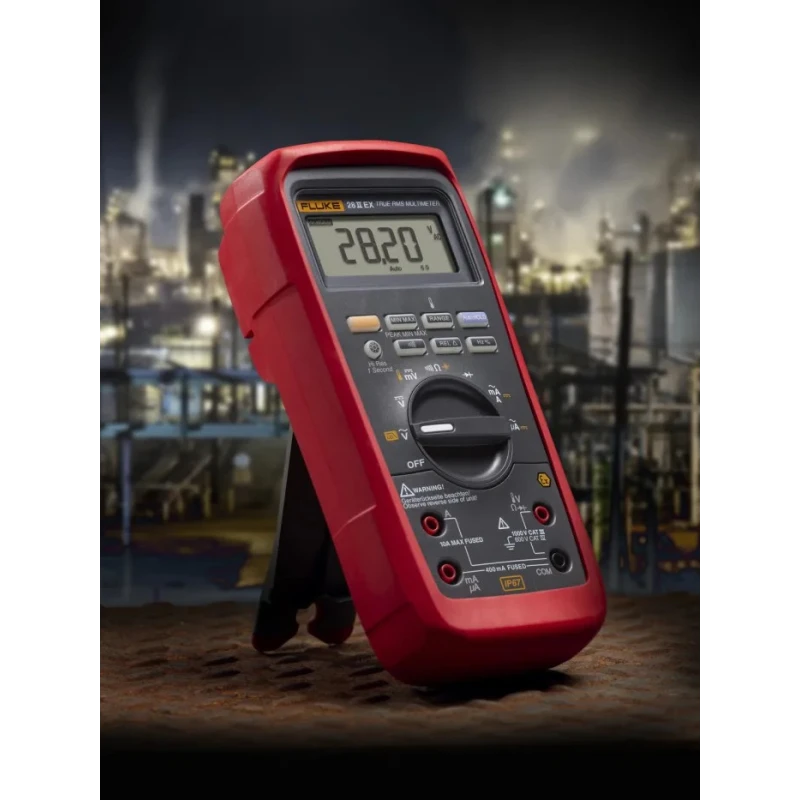 Fluke Handheld Digital Multimeter True RMS 10 A, 1 kV FLUKE 28 IIEX