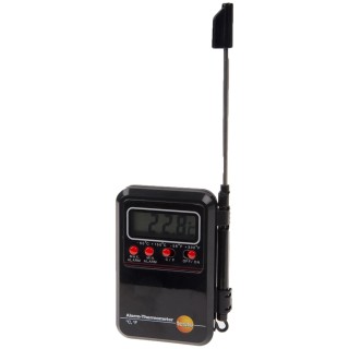 Testo Penetration Probe Mini Alarm Digital Thermometer 1 Input, 150 °C Max, ±2 °C Accuracy 0900 0530
