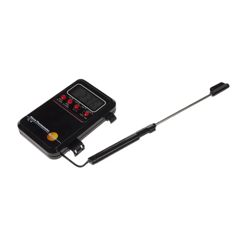 Testo Penetration Probe Mini Alarm Digital Thermometer 1 Input, 150 °C Max, ±2 °C Accuracy 0900 0530