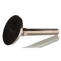 Nu-Tech Engineering M24 100 mm Diameter Adjustable Foot Nickel Plated Steel 3000 kg Static Load Capacity 10° Tilt A070/012