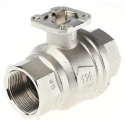 RS PRO Brass Threaded Ball Valve 1-1/2 in, Brass Body, 40 bar, 170°C Operating Temperature 812-5245