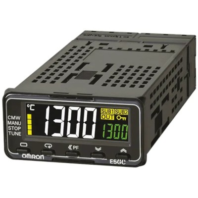 Omron Panel Mount PID Temperature Controller 2 Input 1 Output Relay 240V ac/dc On-Off E5GC