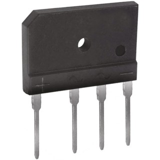 DiodesZetex Bridge Rectifier 1000 V 170 A 4-Pin Through Hole GBJ Package GBJ1010-F