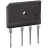 DiodesZetex Bridge Rectifier 1000 V 170 A 4-Pin Through Hole GBJ Package GBJ1010-F