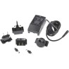 Friwo 12V Lead Acid Battery Charger, 1A, 12W, UK US Japan EU Plug, Model 793-4323