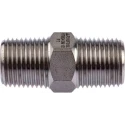 RS PRO Stainless Steel Pipe Fitting Straight Hexagon Nipple Male 1/2 in x Male 1/2 in 826-7052