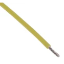 RS PRO Yellow 0.08 mm² Hook Up Wire 28 AWG 7 x 0.12 mm Core Strands 100 m Polytetrafluoroethylene 841-7140