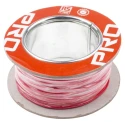 RS PRO Red 0.6 mm² 20 AWG 19/0.2 mm Polytetrafluoroethylene Hook Up Wire 100m 300V 200°C 841-7302