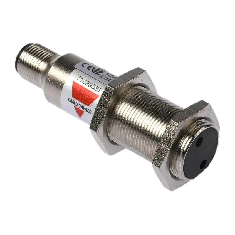 Carlo Gavazzi Diffuse Photoelectric Sensor Barrel Style 400 mm Detection Range PNP Output IP67 EO1804PPAS-1