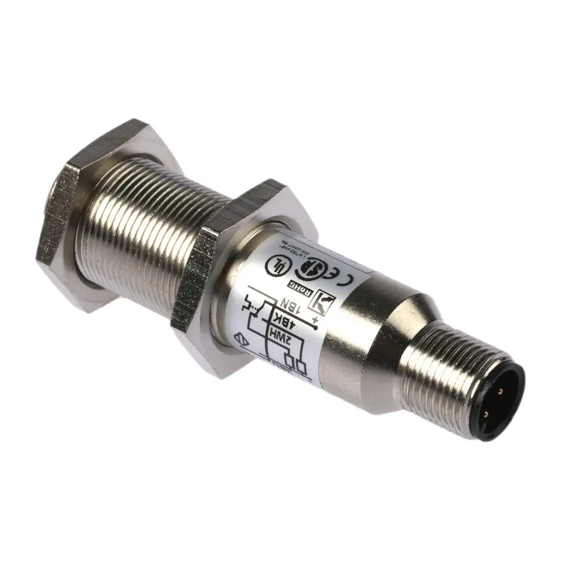 Carlo Gavazzi Diffuse Photoelectric Sensor Barrel Style 400 mm Detection Range PNP Output IP67 EO1804PPAS-1