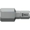Wera Hex-Plus Screwdriver Bit 10 mm Tip, 0.25 mm Hex Drive, 25 mm Overall Length 05056340001