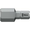 Wera Hex-Plus Screwdriver Bit 10 mm Tip, 0.25 mm Hex Drive, 25 mm Overall Length 05056340001