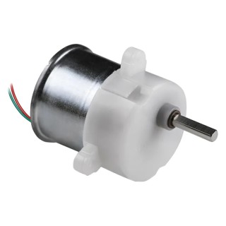 Micromotors Brushed Geared DC Geared Motor 12V DC 1.5 Ncm Torque 155 RPM 4 mm Shaft Diameter B138 F-12-12