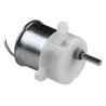 Micromotors Brushed Geared DC Geared Motor 12V DC 1.5 Ncm Torque 155 RPM 4 mm Shaft Diameter B138 F-12-12