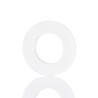 RS PRO Ceramic Plain Washers M5 BS 4320:1968, 11mm External Diameter, 5.5mm Inside Diameter, 1.1mm Thickness 223-7406