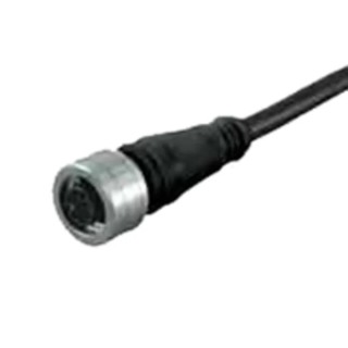Brad from Molex Sensor Actuator Cable Female 3 Way M12 Straight to Male 3 Way Unterminated 2 m 1200060004