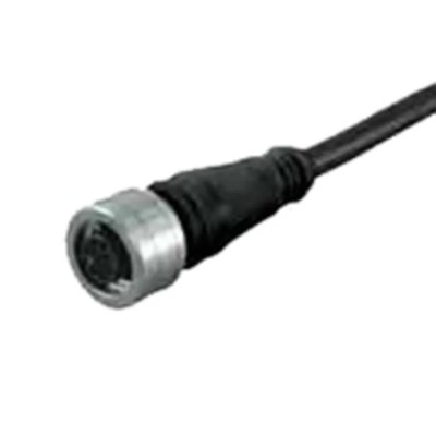 Brad from Molex Sensor Actuator Cable Female 3 Way M12 Straight to Male 3 Way Unterminated 2 m 1200060004