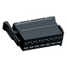 TE Connectivity Junior Power Timer Automotive Connector Female Black Plug-in 14 Way Crimp Termination 929504-5