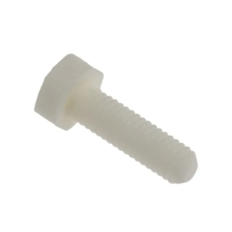 RS PRO Plain Ceramic Hex Bolt M3 x 10 mm, Grade A4, ANSI B18.6.7M-1985 223-7181
