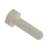 RS PRO Plain Ceramic Hex Bolt M3 x 10 mm, Grade A4, ANSI B18.6.7M-1985 223-7181