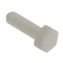 RS PRO Plain Ceramic Hex Bolt M3 x 10 mm, Grade A4, ANSI B18.6.7M-1985 223-7181