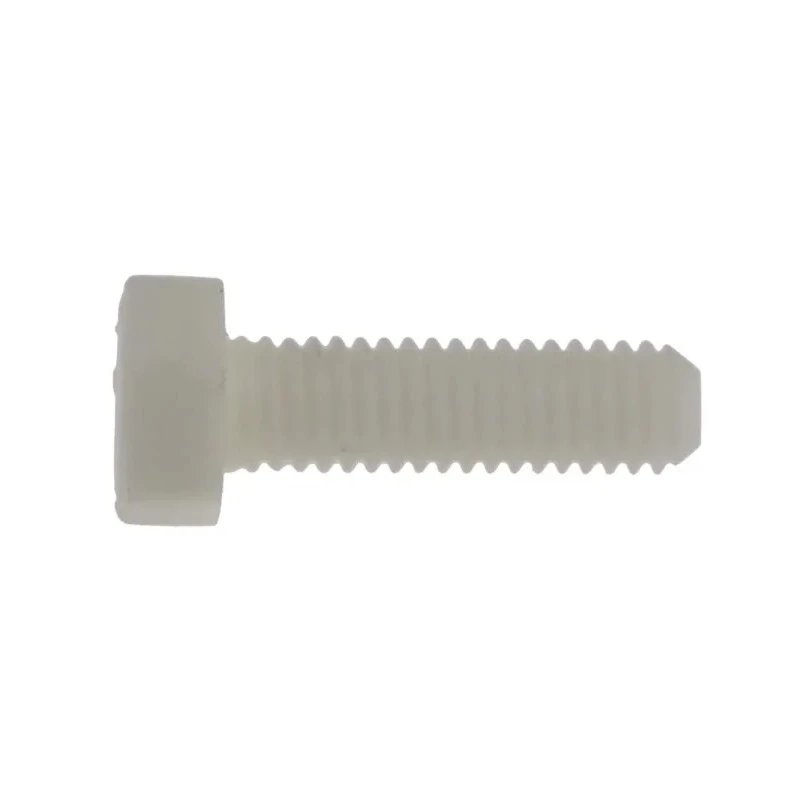 RS PRO Plain Ceramic Hex Bolt M3 x 10 mm, Grade A4, ANSI B18.6.7M-1985 223-7181