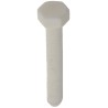 RS PRO Plain Ceramic Hex Bolt M5 x 30 mm 223-7248