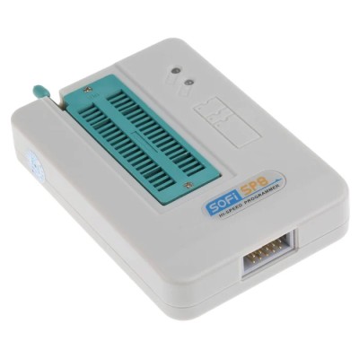Seeit EPROM Programmer for DataFLASH, Serial EEPROM, Serial SPI FLASH, ZIF40 Socket and ICSP Cable SP8-B