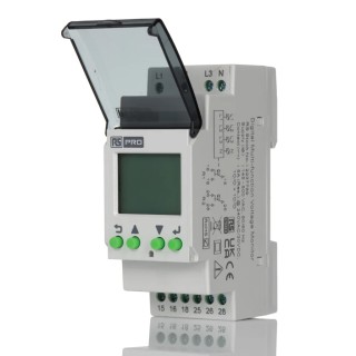 RS PRO Monitoring Relay 3 Phase DPDT DIN Rail Mount, Undervoltage Monitoring, 0V AC, 3A Contact Current, IP20/IP40 223-7789